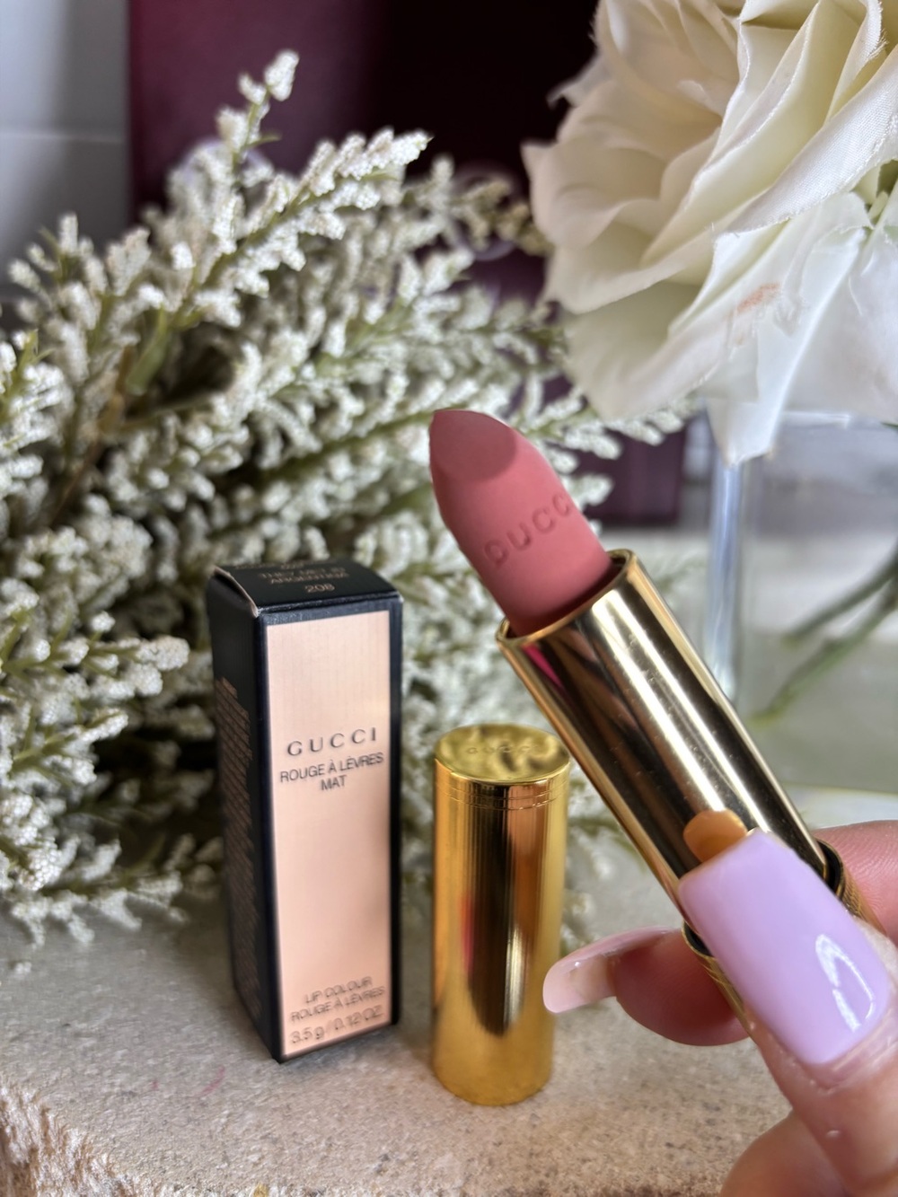 NIB - Gucci - Rouge À Lèvres Mat Lipstick - They Meet In Argentina